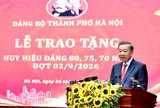 Tổng Bí thư, Chủ tịch nước Tô Lâm dự Lễ trao Huy hiệu Đảng tại Hà Nội