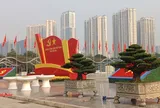 Bàn giao Cây cảnh nghệ thuật làm đẹp không gian Đại hội XIV