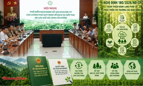 Triển khai Nghị định 180: Hoàn thiện hành lang pháp lý cho thị trường các-bon rừng Việt Nam