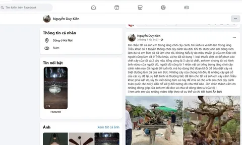 Vụ ba cây cảnh chết bất thường tại Nhà vườn Hữu Tuân: Cơ quan chức năng đang phân loại, xử lý theo quy định