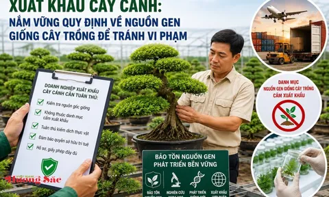 Bài 2 - Xuất khẩu cây cảnh: Nắm vững quy định về nguồn gen giống cây trồng để tránh vi phạm